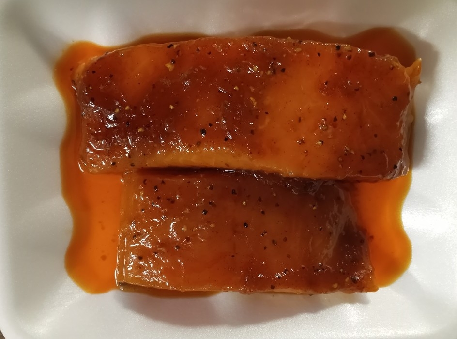PAVÉ DE SAUMON ÉRABLE,POIVRES,CHIPOTLÉ