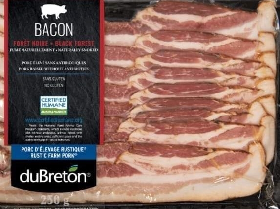 Bacon fôret noire Dubreton Rustic, 250g